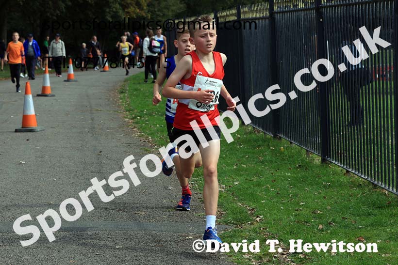Boys Under-13s, 2024 Northern Mens 6 and Womens 4 and Youngsters Relays, Stanley Park, Blackpool.  Photo: David T. Hewitson/Sports for All Pics